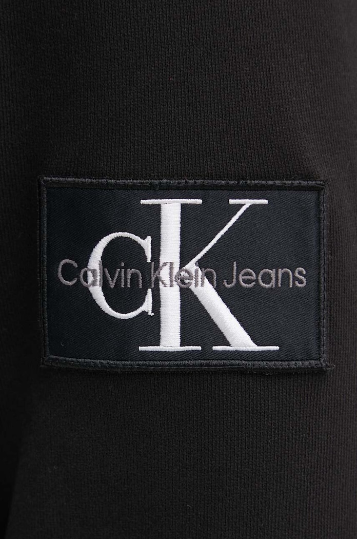 Bavlnená mikina Calvin Klein Jeans J30J323430 čierna