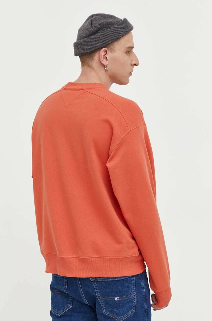 Oblečenie Mikina Tommy Jeans DM0DM16796 oranžová