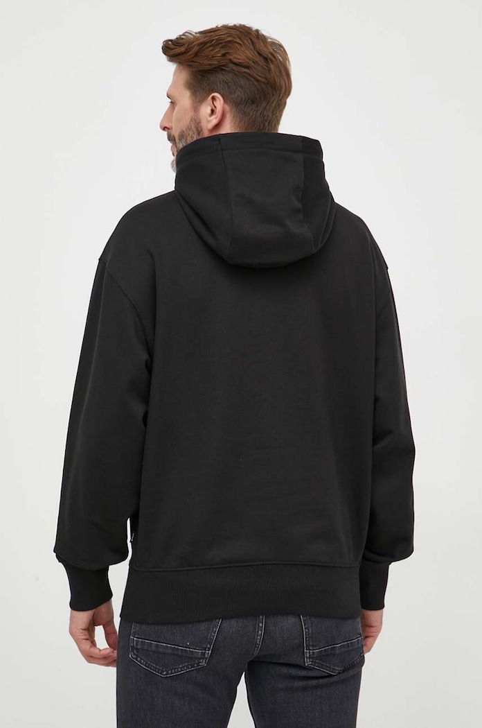 Odzież BOSS bluza bawełniana 50496661 czarny
