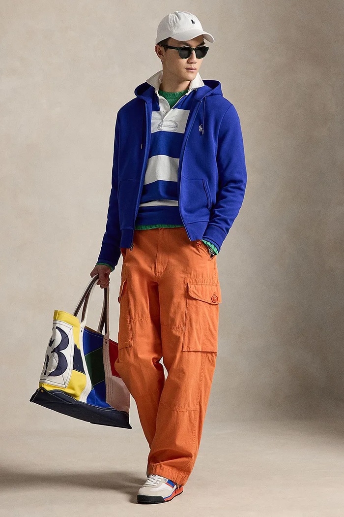Odzież Polo Ralph Lauren 710881517 niebieski