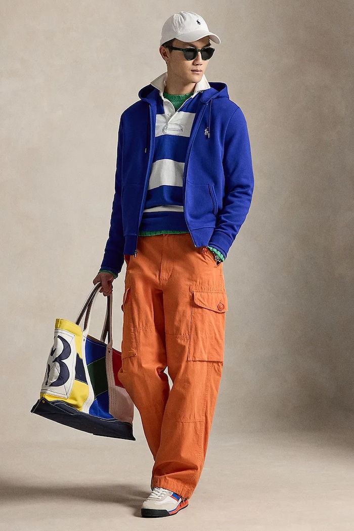 Odzież Polo Ralph Lauren 710881517 niebieski