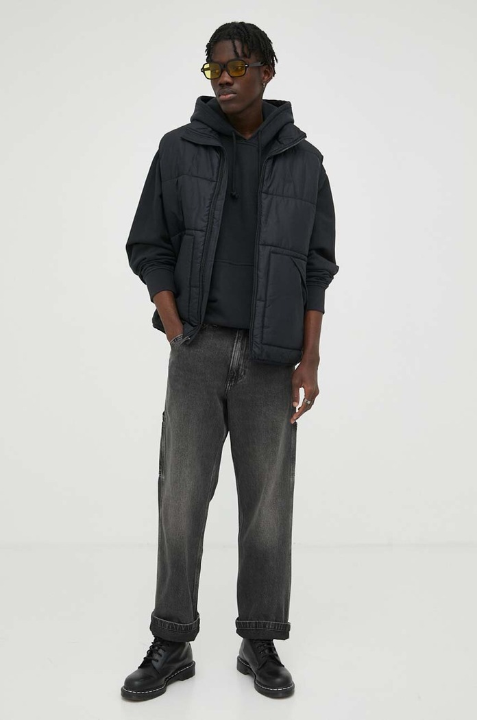 Levi's pamut melegítőfelső 38479.0254 fekete AW23