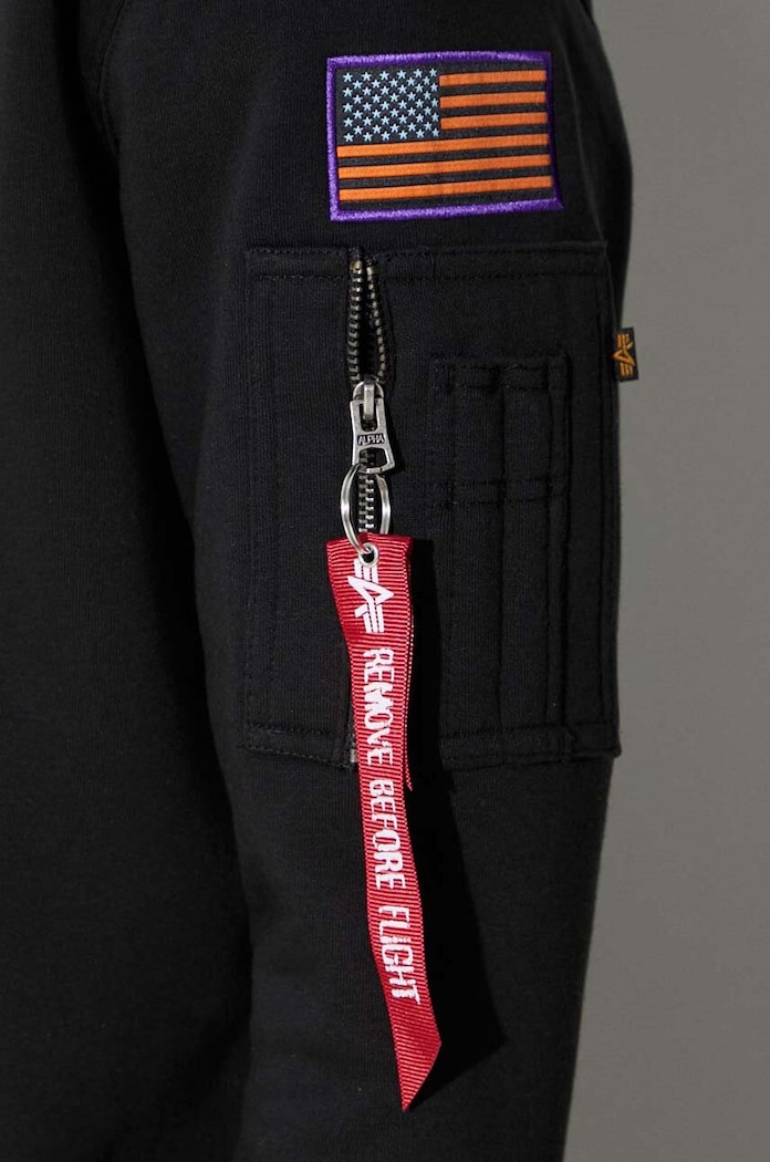 Pulover Alpha Industries x Nasa Space Shuttle Hoody 178317.556