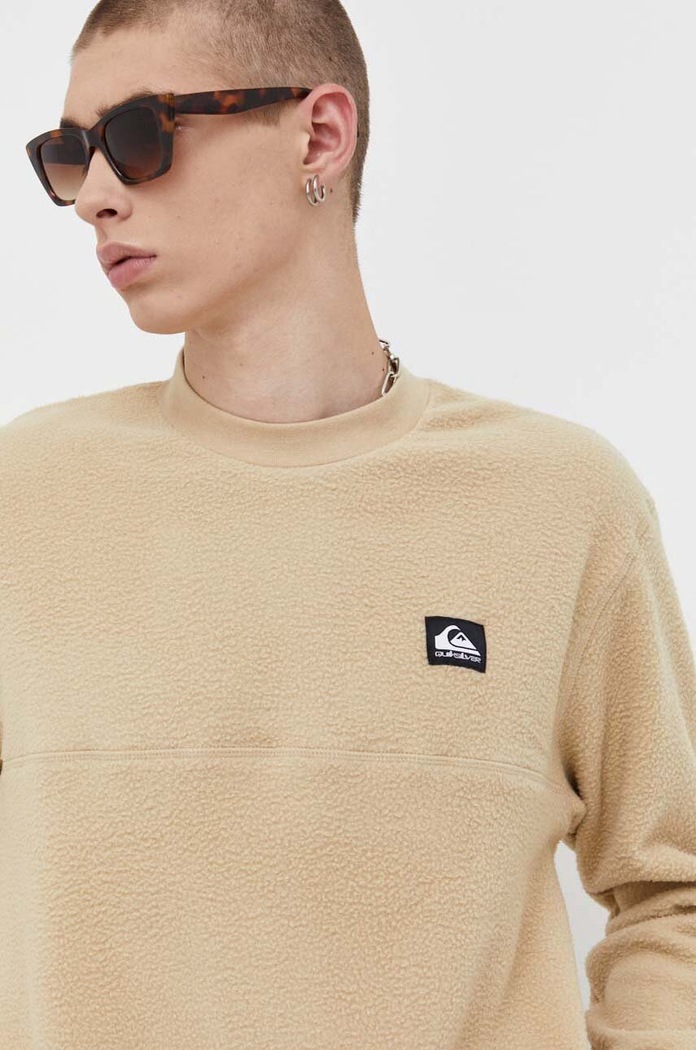 Quiksilver bluza beżowy EQYFT04792