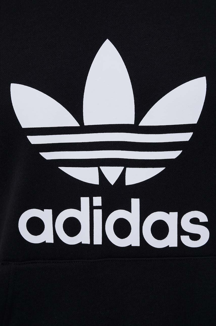 Bavlnená mikina adidas Originals Classics Trefoil Hoodie IM4489 čierna