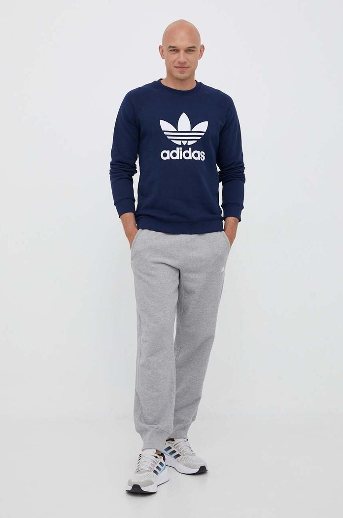 adidas Originals bluza bawełniana IM4502 granatowy AW23
