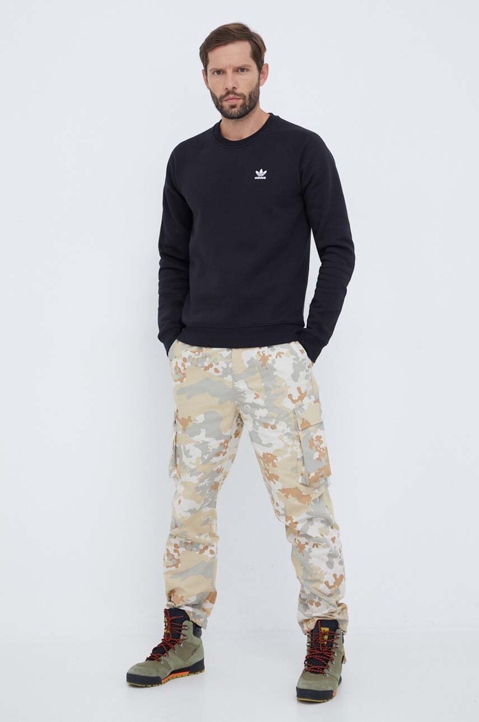 Суичър adidas Originals Trefoil Essentials Crewneck IM4532 черен AW23