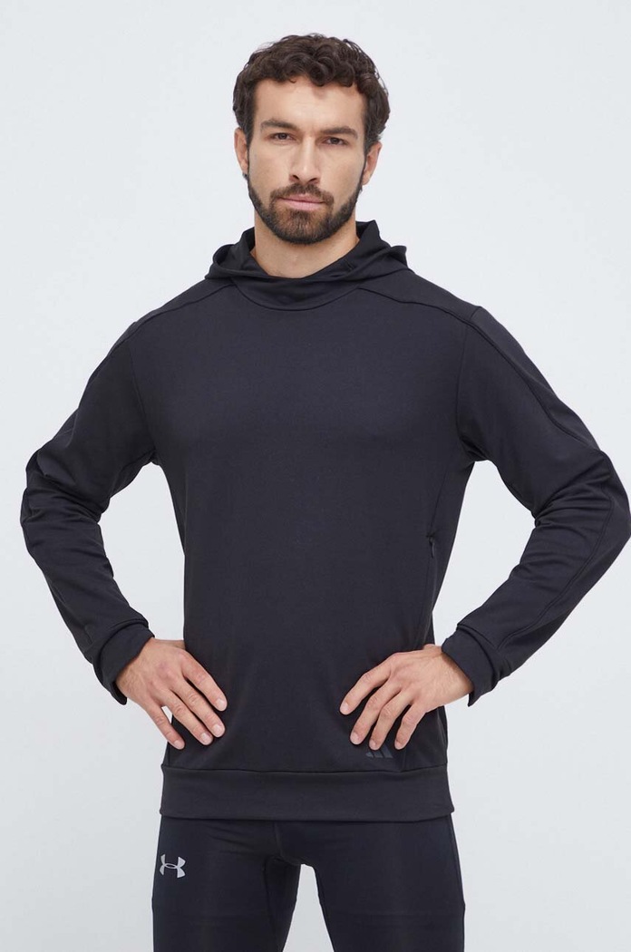 Dukserica za trening adidas Performance print crna IN7922