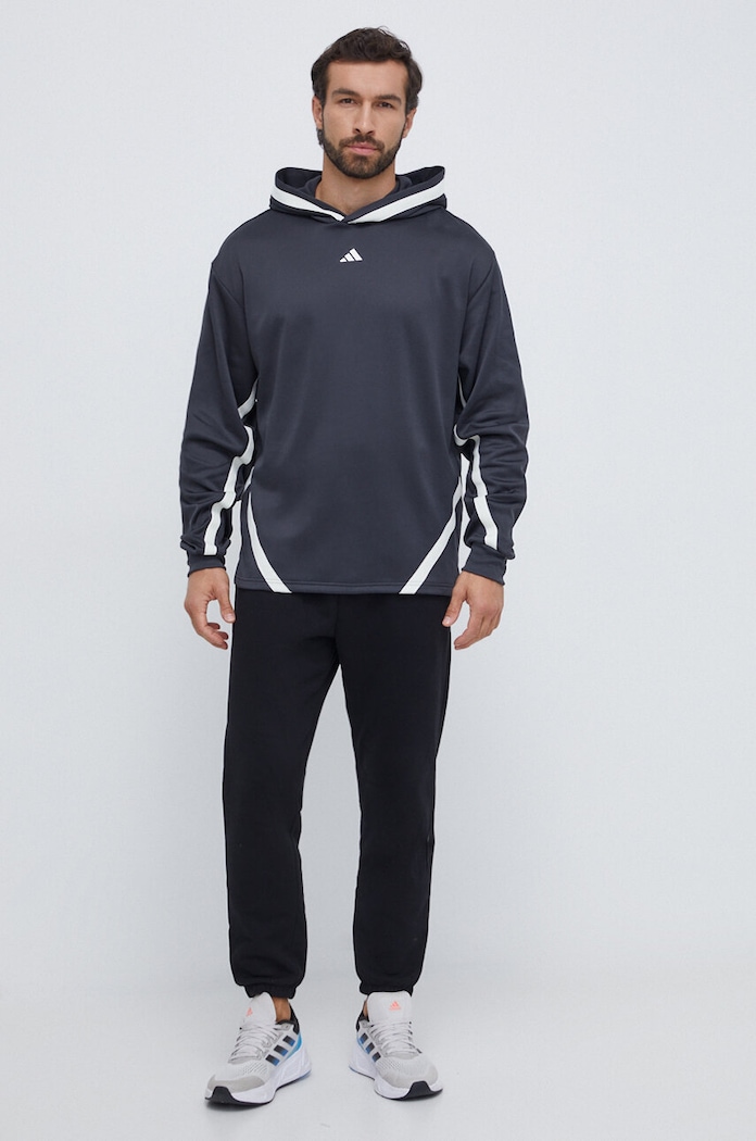 adidas Performance hanorac de antrenament Select IL2179 negru AW23