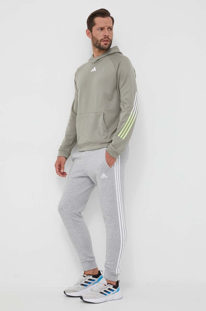 adidas Performance hanorac de antrenament Train Icons IJ8115 verde AW23