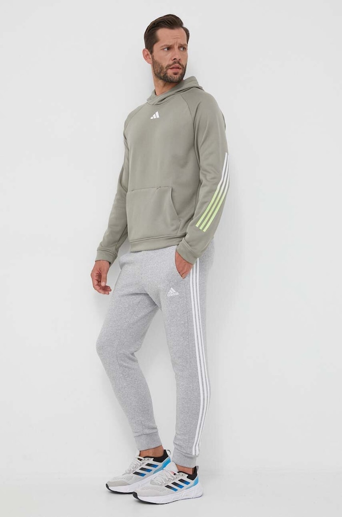 adidas Performance hanorac de antrenament Train Icons IJ8115 verde AW23