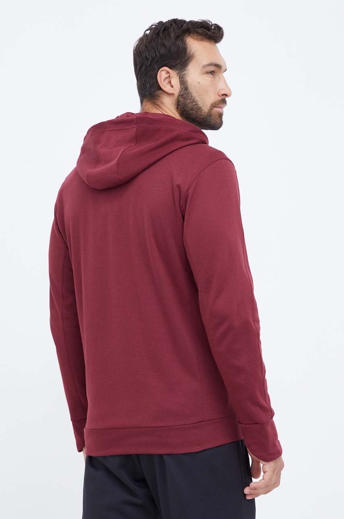 Odzież adidas Performance bluza treningowa Base IB3485 bordowy