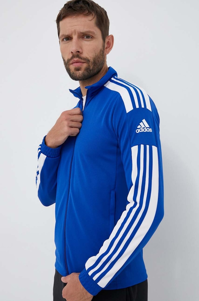 Tréninková mikina adidas Performance Squadra 21 bez kapuce modrá GP6463