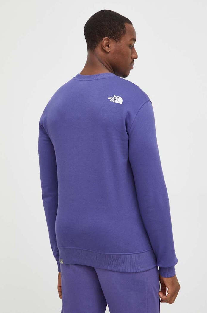 Oblečení Bavlněná mikina The North Face NF0A4M7WI0D1 fialová