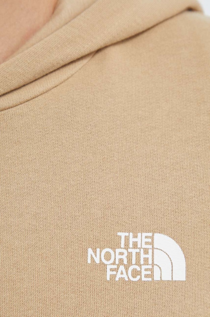 The North Face bluza bawełniana NF0A8547LK51 beżowy