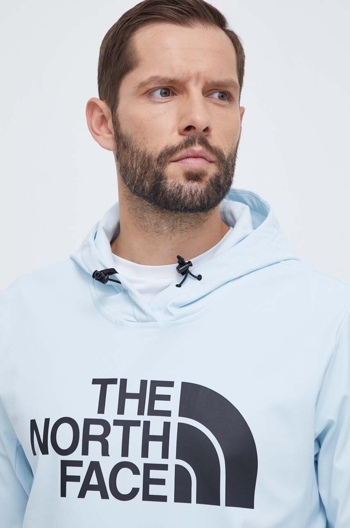 Sportovní mikina The North Face Tekno Logo modrá NF0A82V6I0S1