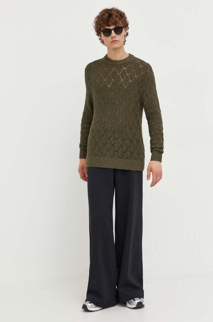Abercrombie & Fitch bluza KI120.3108.230 verde AW23