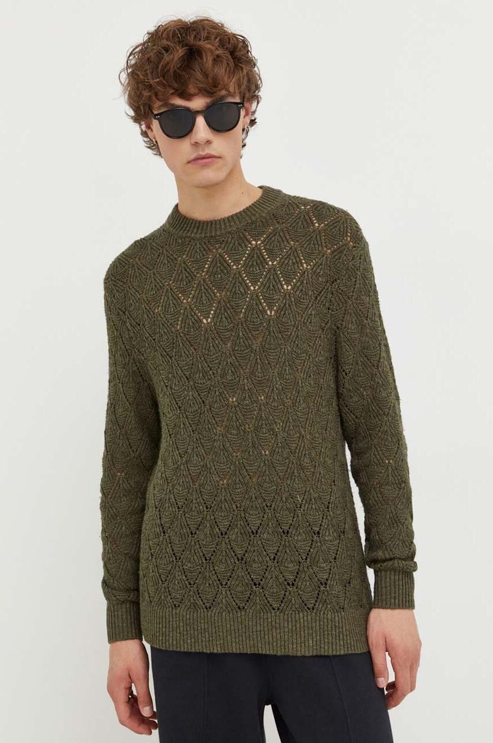 Abercrombie & Fitch bluza verde KI120.3108.230