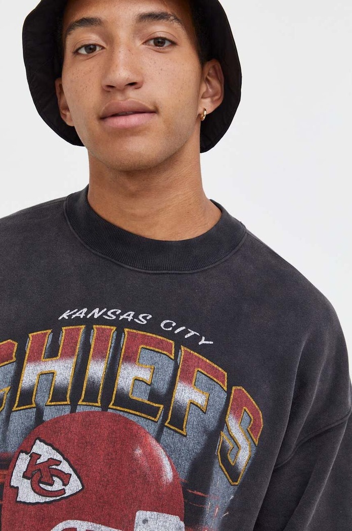 Bluza x NFL Abercrombie & Fitch KI122.3199.908 szary