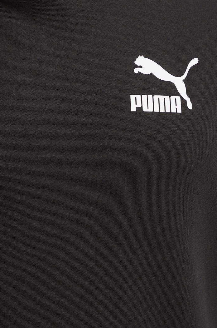 Puma bluza bawełniana czarny 538212