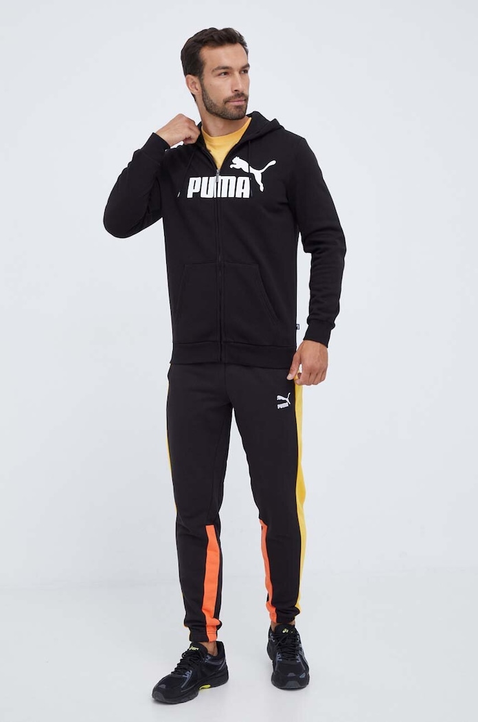 Mikina Puma 586698 černá AW24