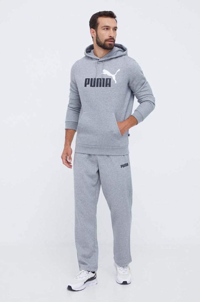 Mikina Puma 586764 šedá AW24