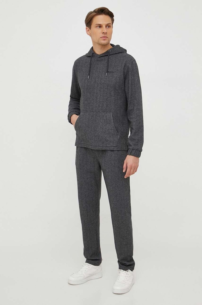 Mikina Pepe Jeans Mondra s kapucí šedá PM582513.990