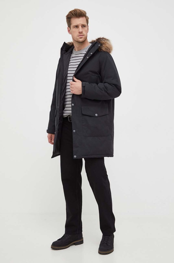 Pepe Jeans sweter z domieszką wełny Andre PM702241.933 szary AW23