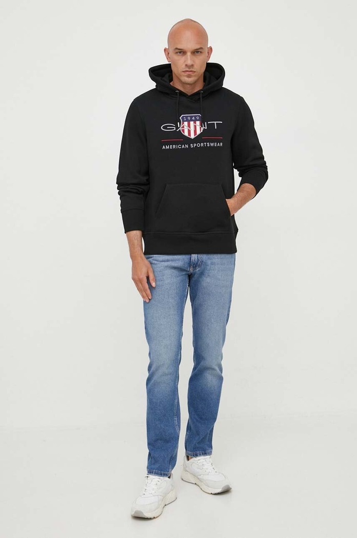 Gant bluza 2047082 negru NC24