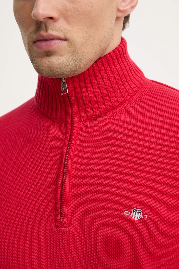 Gant pulover de bumbac 8030170 rosu