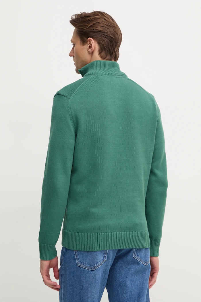 Odzież Gant sweter bawełniany 8030170 zielony