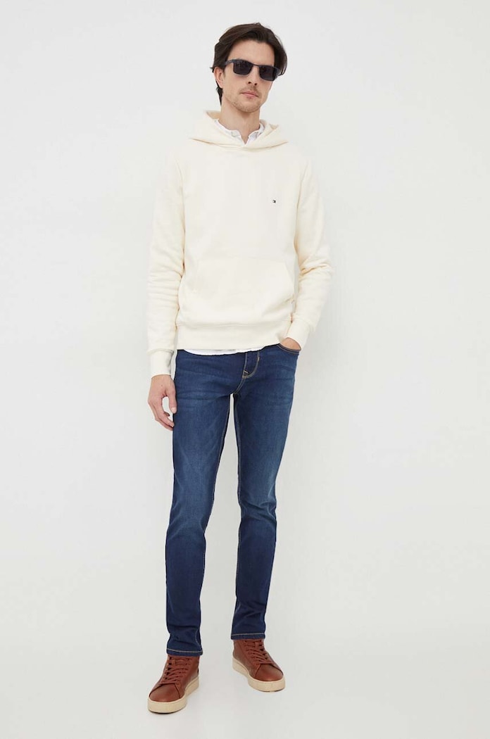 Tommy Hilfiger bluza MW0MW34266 beżowy SS24