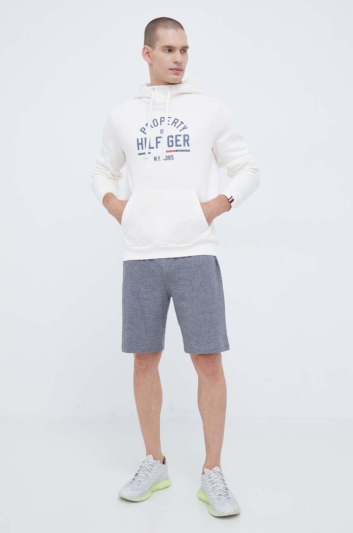 Dukserica Tommy Hilfiger MW0MW32627 bež AW23