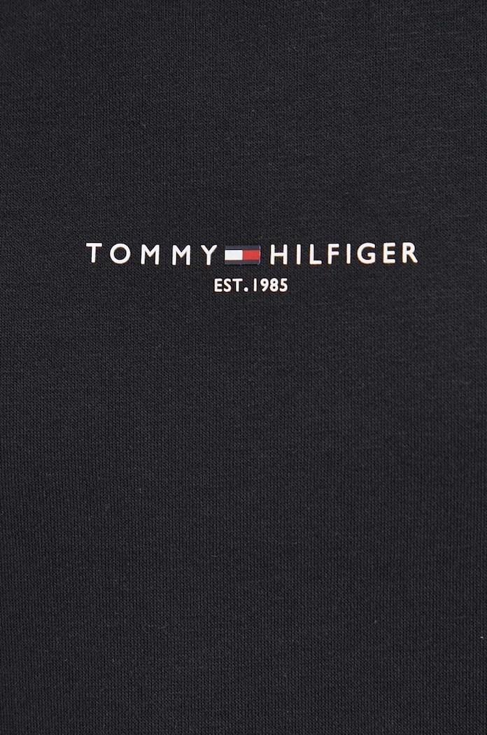 Μπλούζα Tommy Hilfiger MW0MW32673 μαύρο