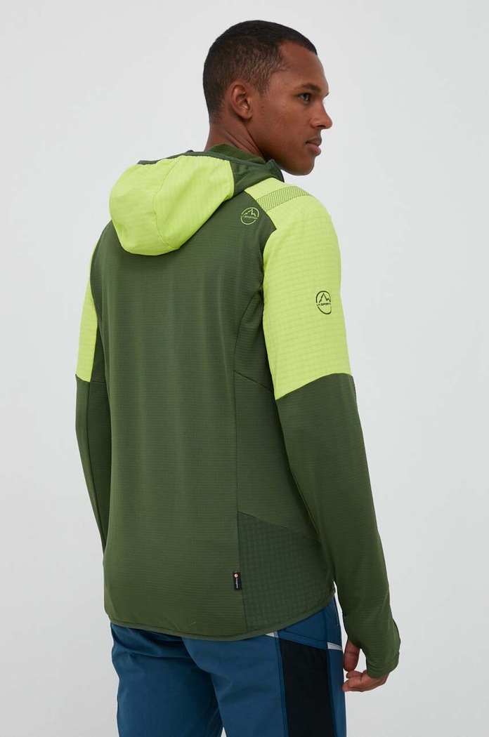 Ruházat LA Sportiva sportos pulóver Session Tech Hoody L70711729 zöld