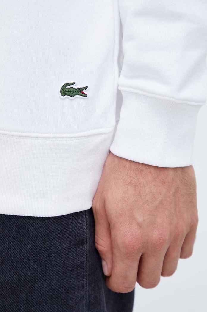 Lacoste bluza bawełniana SH1281 biały