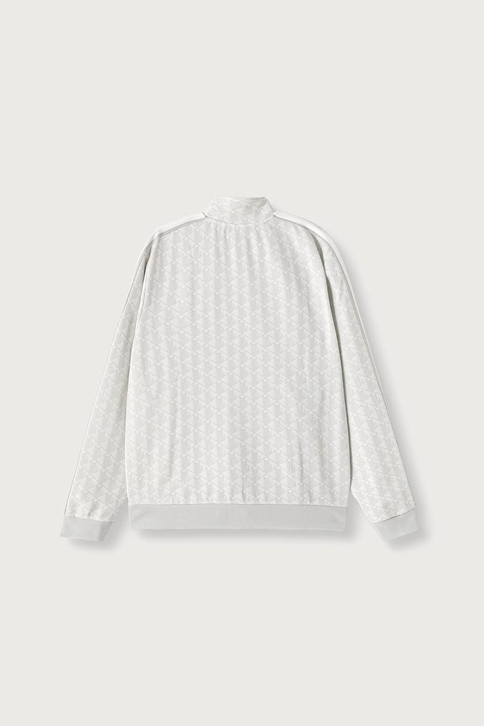 Lacoste bluza rozpinana męska SH1368 szary SS26