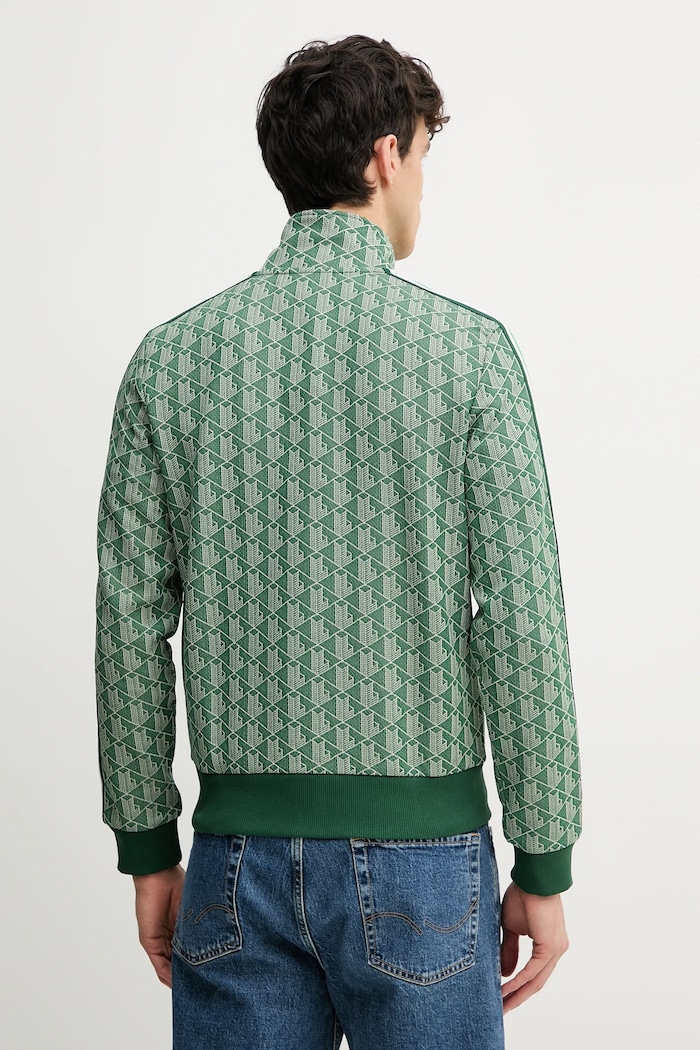 Odzież Lacoste bluza SH1368 zielony