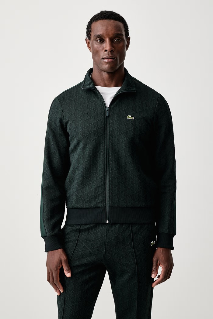 Lacoste Bluza rozpinana męska zielony SH1368