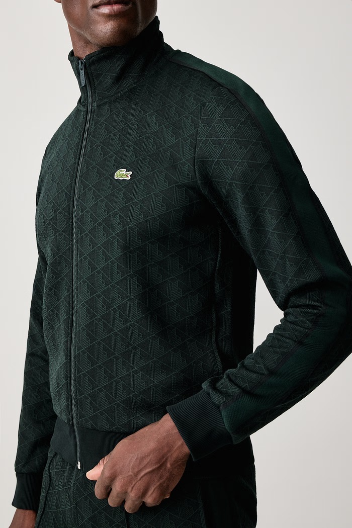 Bluza rozpinana męska Lacoste SH1368 zielony
