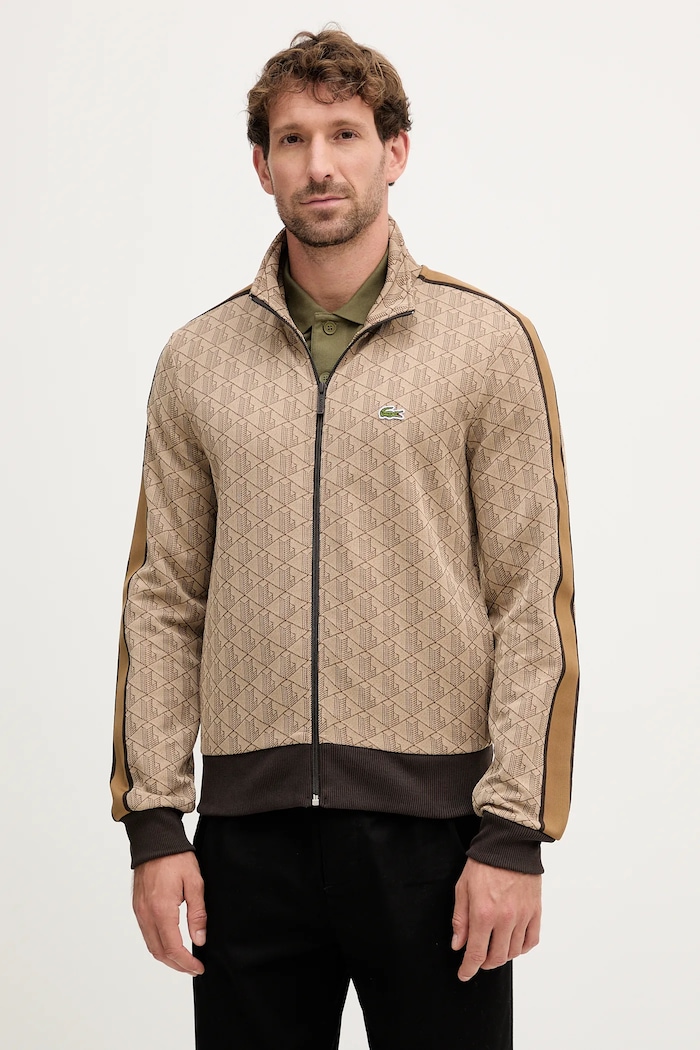Lacoste bluza pozostałe brązowy SH1368