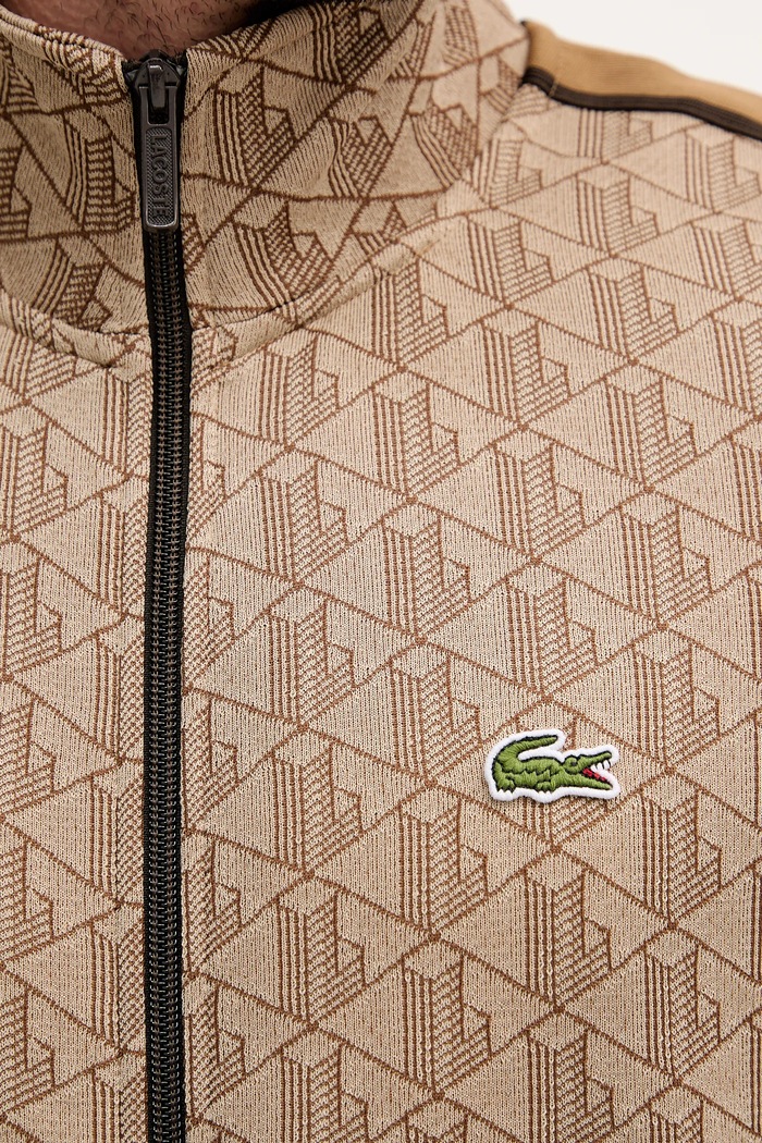 Lacoste bluza SH1368 brązowy
