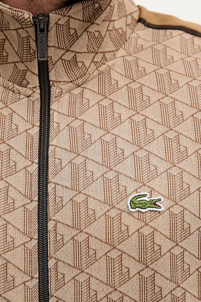Lacoste bluza SH1368 brązowy