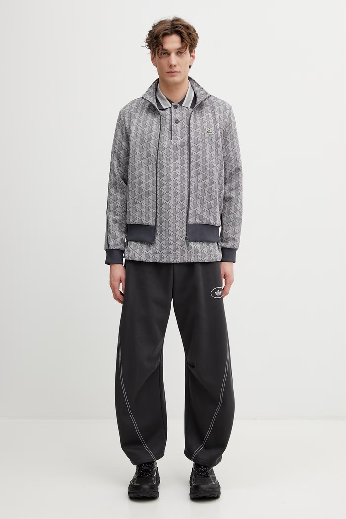Lacoste sweatshirt SH1368 gray