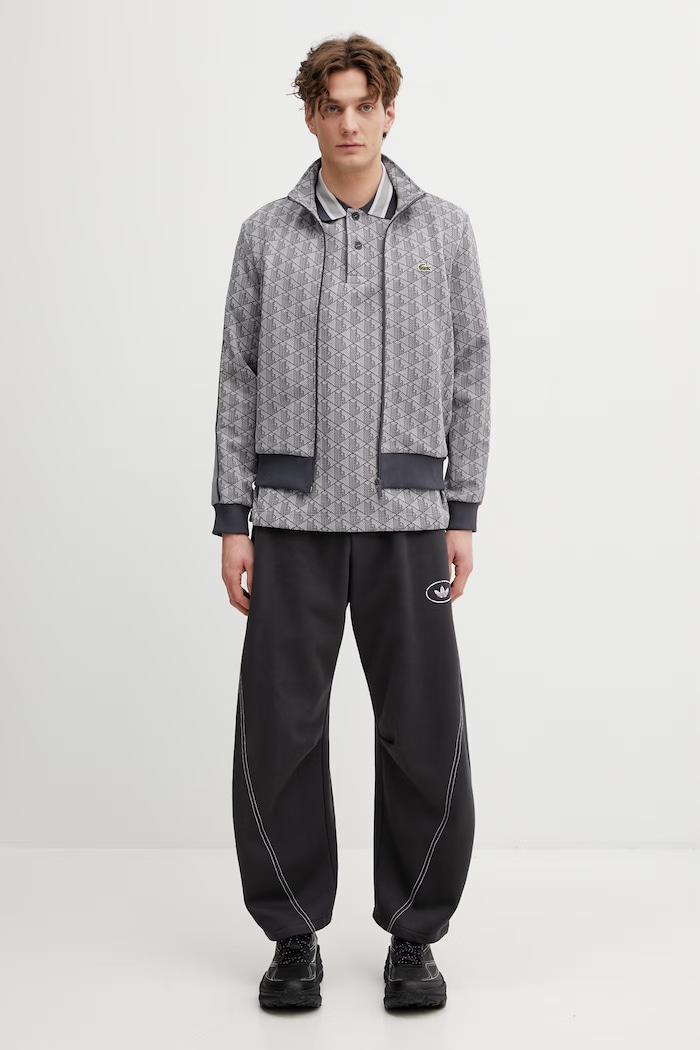 Lacoste sweatshirt SH1368 gray
