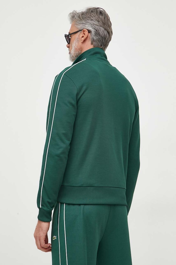 Дрехи Lacoste Суичър с цип мъжки SH1457 зелен