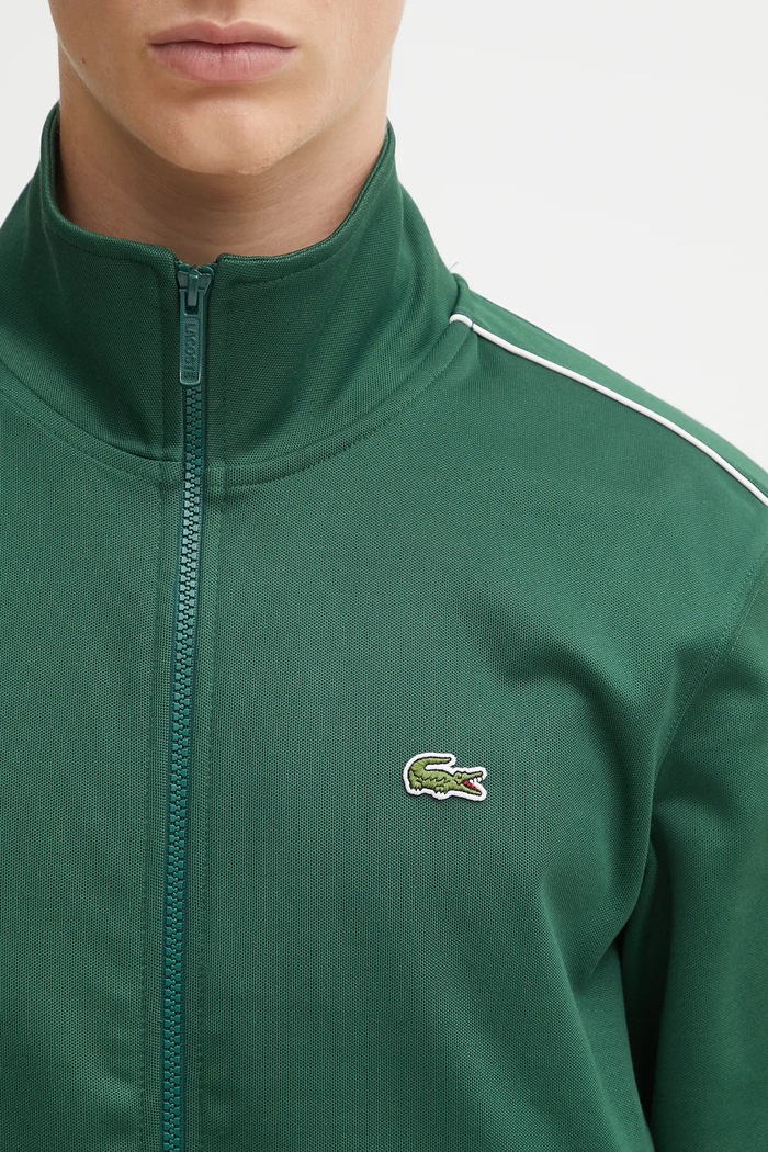 Lacoste Μπλούζα με κουμπιά ανδρική πράσινο SH1457
