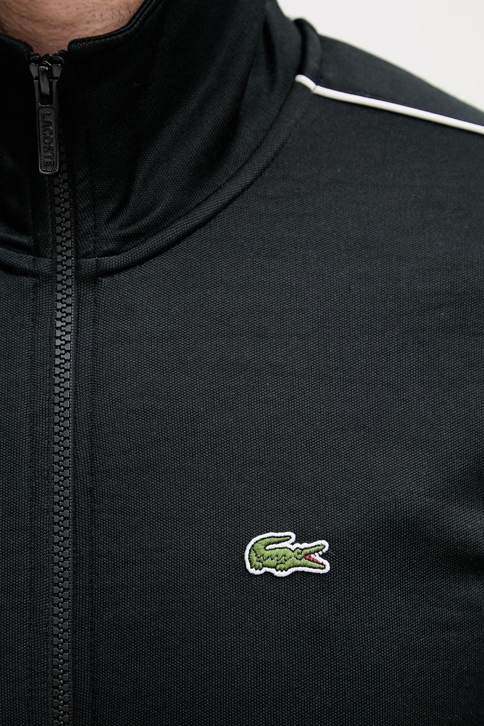 Lacoste суичър с цип мъжки SH1457 черен