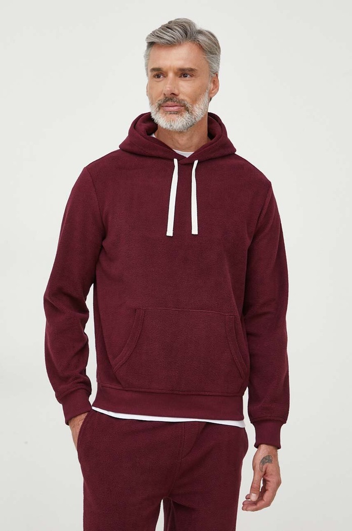 Homewear dukserica Polo Ralph Lauren bez uzorka bordo 714915967