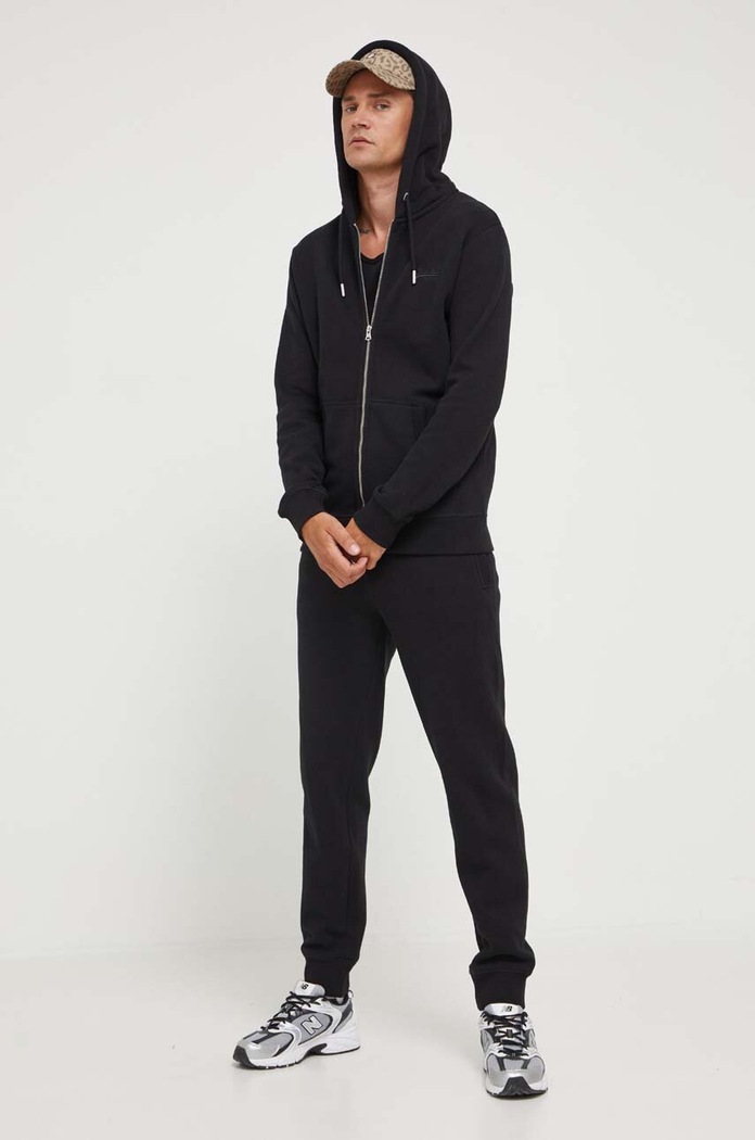 Superdry felpa M2013116A.02A nero AW23
